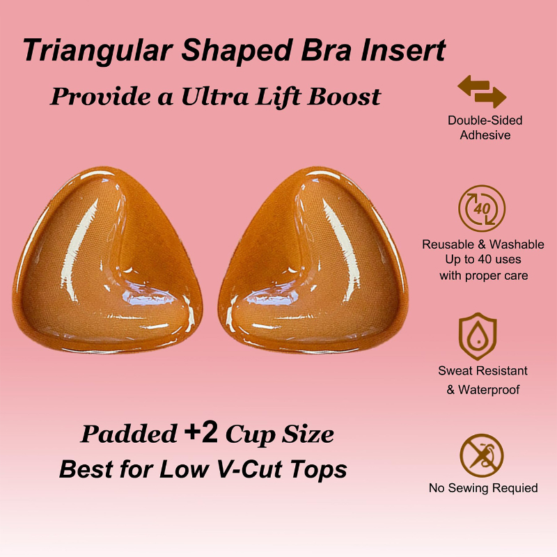 Push Up Bra Silicone - Kave 1/2 Pasang Bra Lengket Dua
