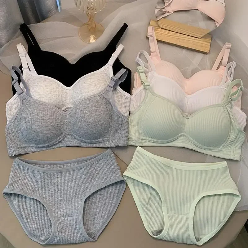 Cotton Bra Everyday - Set Bra Mulus Wanita Celana Dalam
