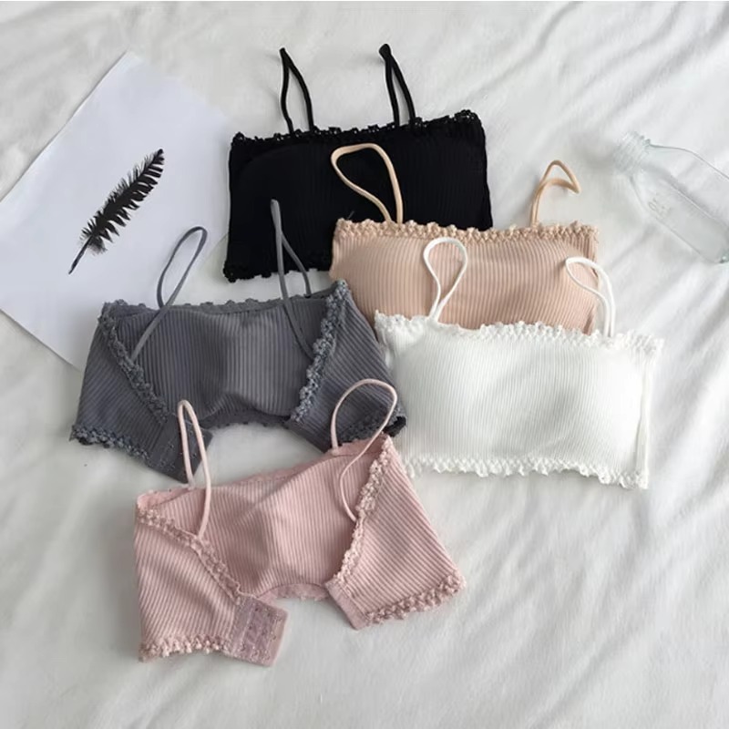 T Shirt Bra Seamless - Bra Katun Wanita Bra Tube Top