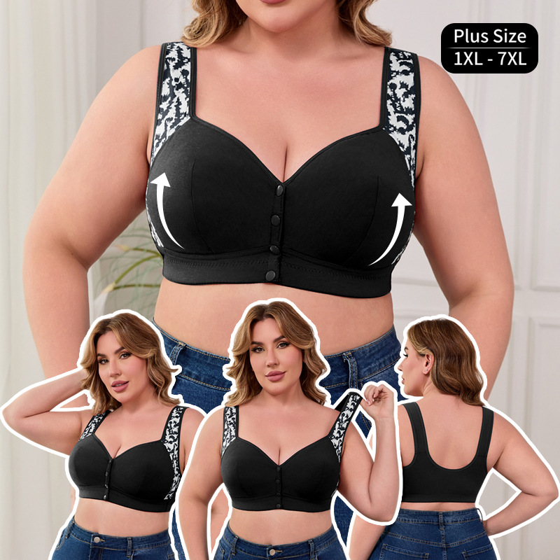 Full Coverage Bra - BH Tanpa Kawat Ukuran Besar XL-7XL,