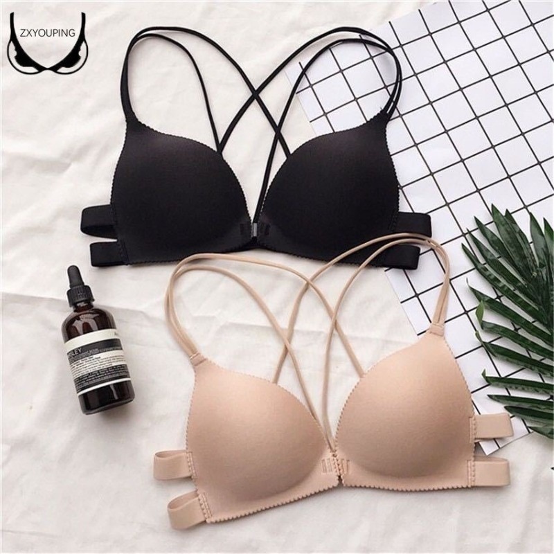 1 buah Bra Push-up depan gespe - Wirefree Bra Comfort ulasan dan harga