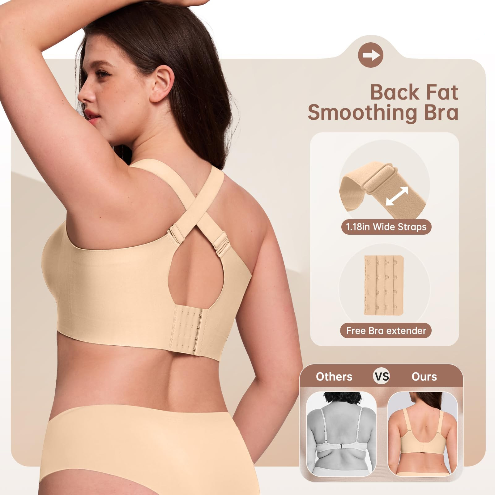 Bra Tanpa Kawat Ukuran Besar u - Full Coverage Bra ulasan dan harga