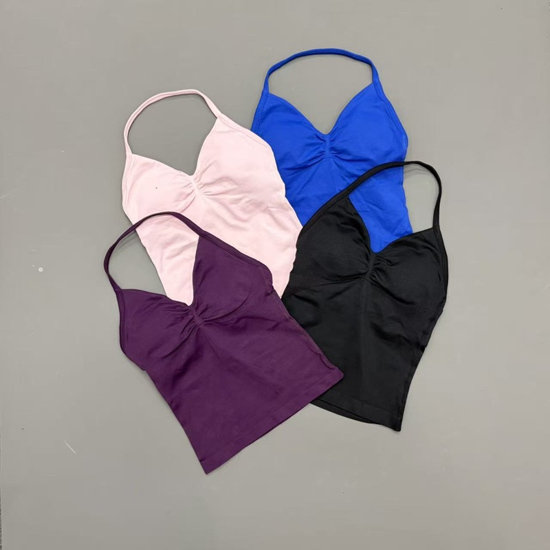 Tank Top Olahraga Wanita Tanpa - Sports Bra Racerback ulasan dan harga