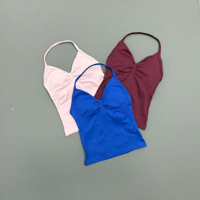 Tank Top Olahraga Wanita Tanpa - Sports Bra Racerback ulasan dan harga