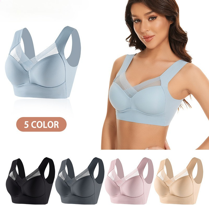 L-6XL Bra Ukuran Plus Tanpa Ka - Underwire Bra Padded ulasan dan harga