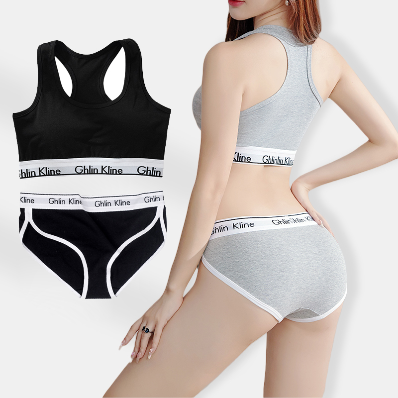 Bra olahraga S-XL, Set celana  - Cotton Bra Everyday ulasan dan harga