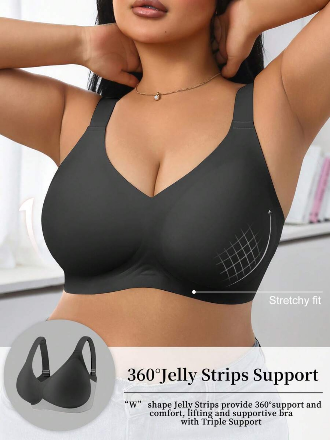 Bra Olahraga Wanita dengan Duk - Wirefree Bra Comfort ulasan dan harga