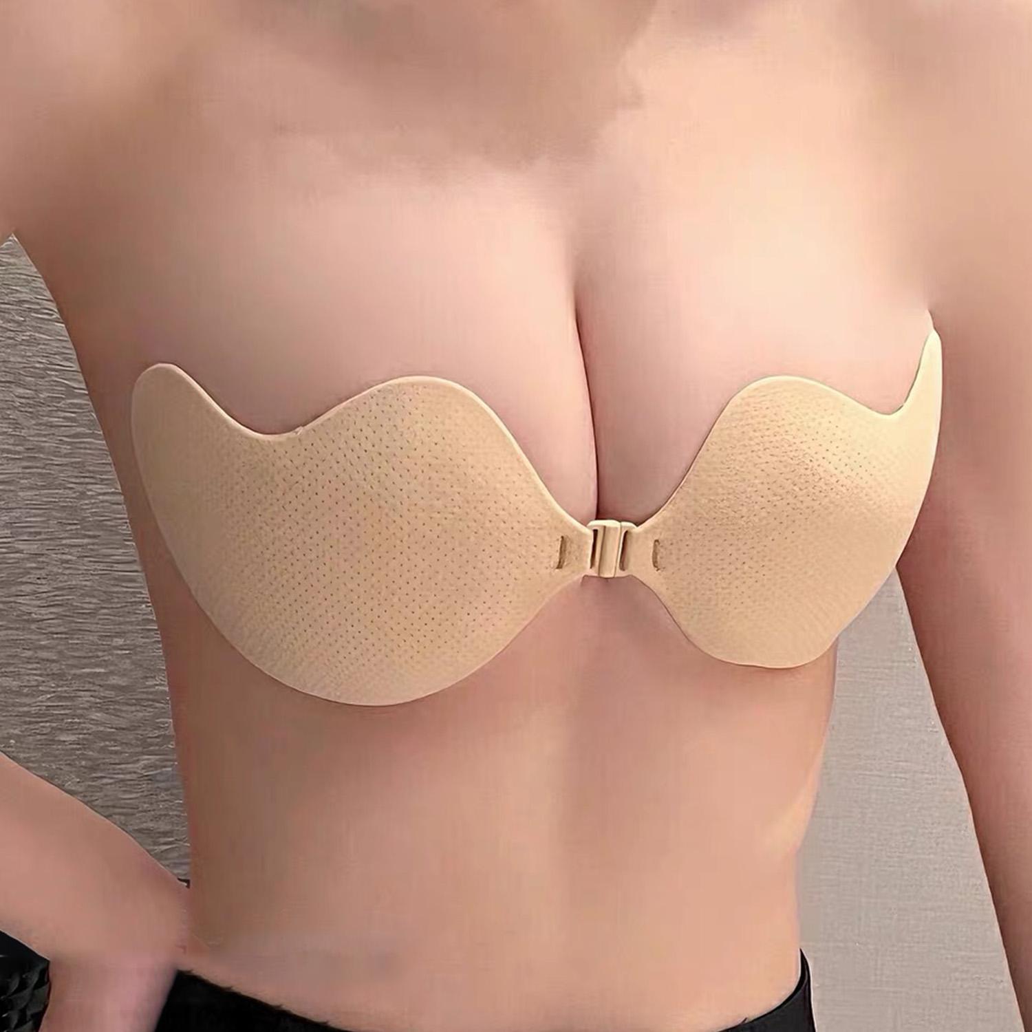 Bra Push Up Tanpa Tali Punggun - Push Up Bra Silicone ulasan dan harga