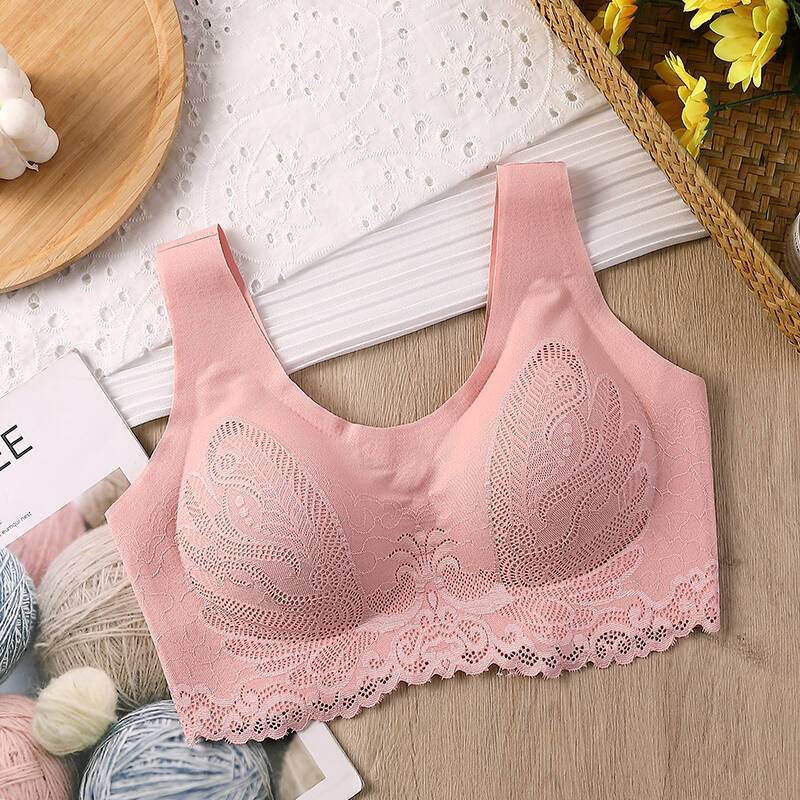 Bra lateks bernapas tanpa keli - Sheer Bra Lace ulasan dan harga