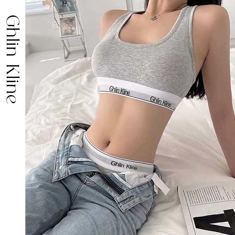 2 potong pakaian dalam Ghlin K - Cotton Bra Everyday ulasan dan harga