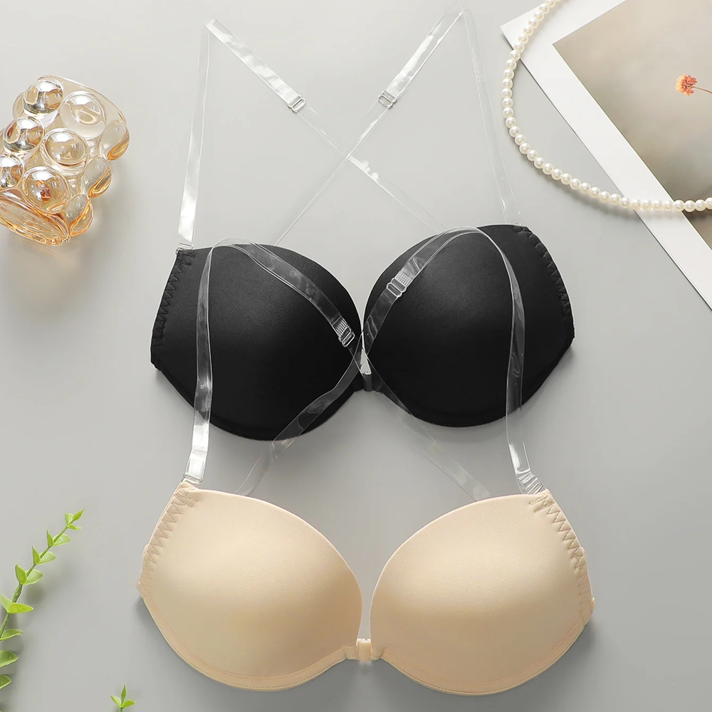 Bra Push Up Penutupan Depan Pu - Convertible Bra Multiway ulasan dan harga