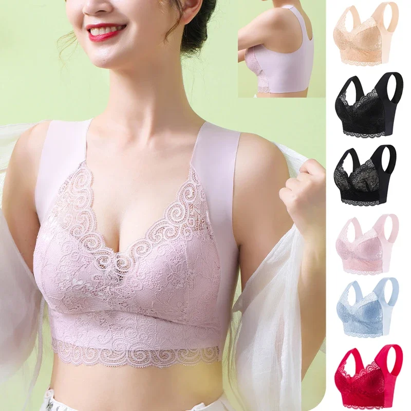 Bra Bralette renda tanpa kawat - Sleep Bra Bralette ulasan dan harga