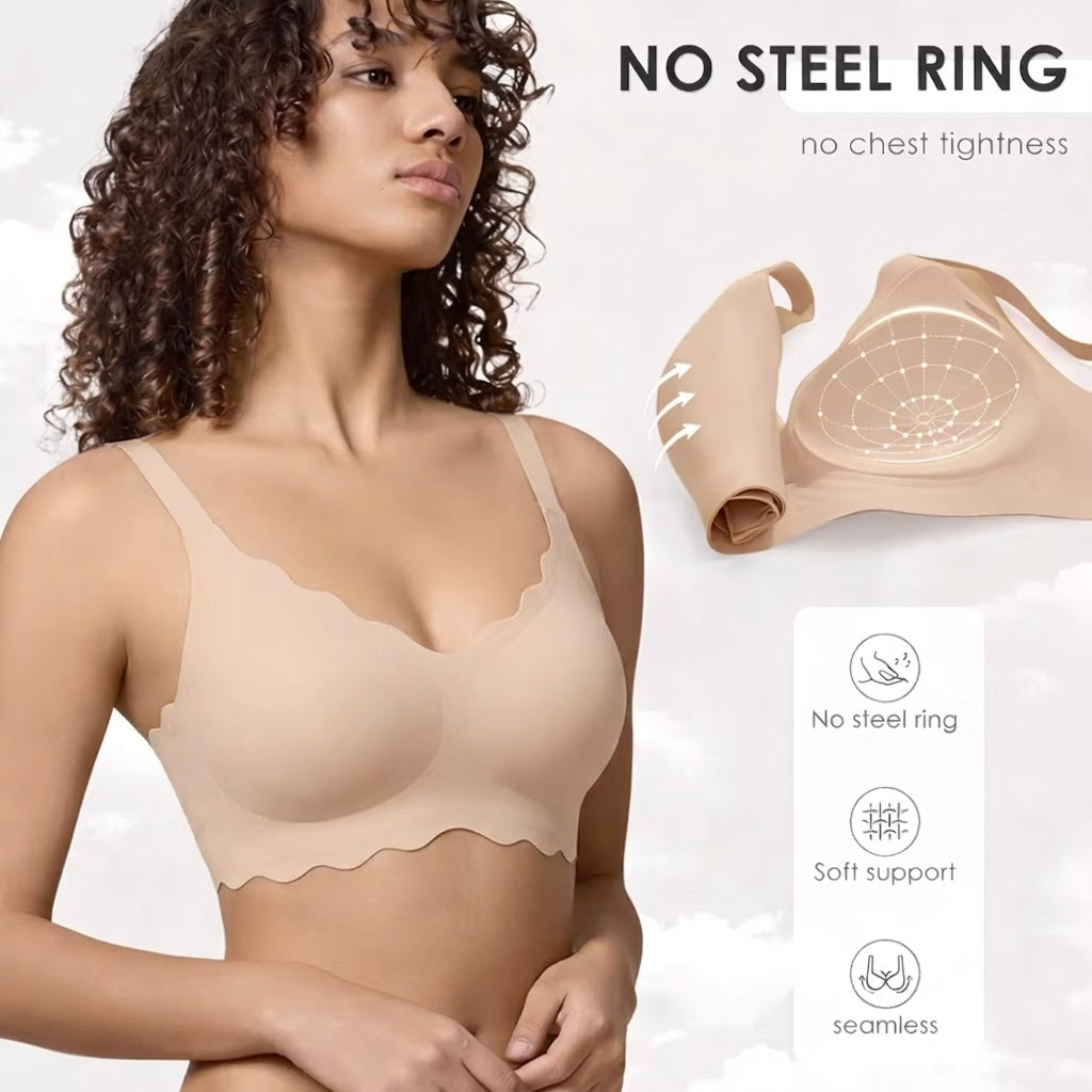 BH Tanpa Kawat Penyangga Tanpa - T Shirt Bra Seamless ulasan dan harga