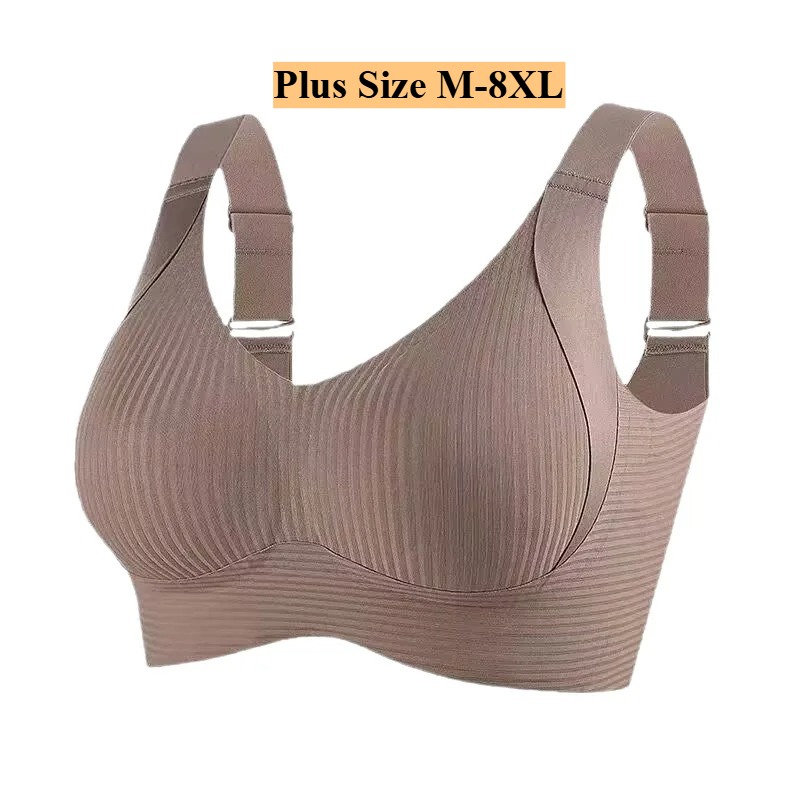 M-8XL PlusSize Wanita Full Cov - Full Coverage Bra ulasan dan harga