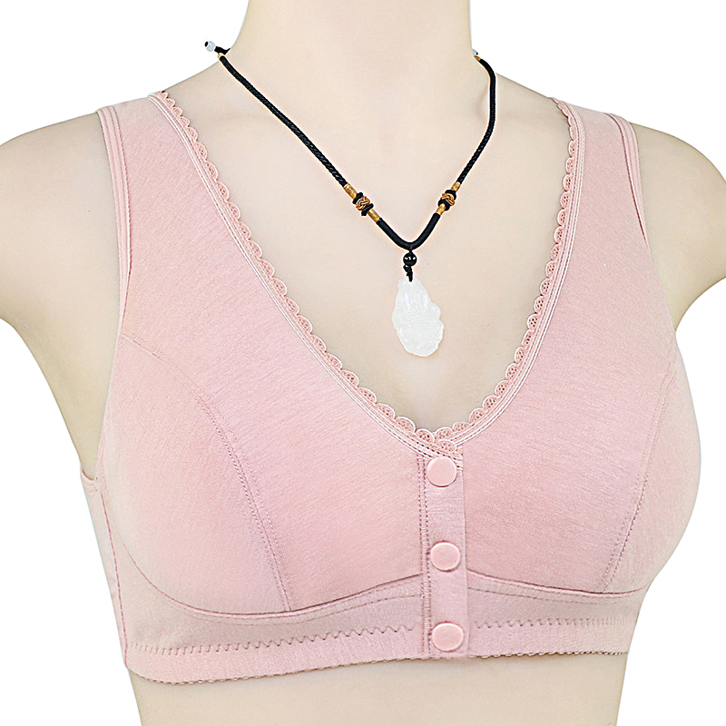 Bra katun lembut wanita, pakai - Wirefree Bra Comfort ulasan dan harga