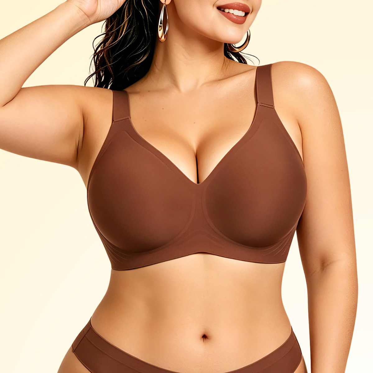 Bra Wanita Tanpa Kawat, Seamle - Wirefree Bra Comfort ulasan dan harga
