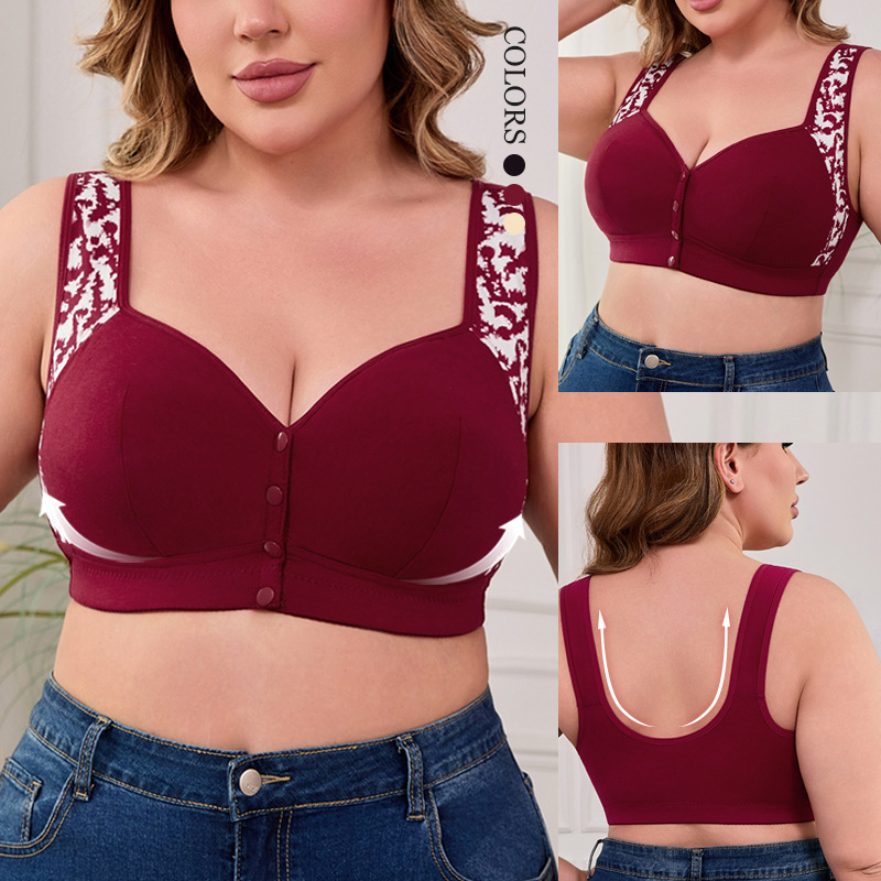 BH Tanpa Kawat Ukuran Besar XL - Full Coverage Bra ulasan dan harga